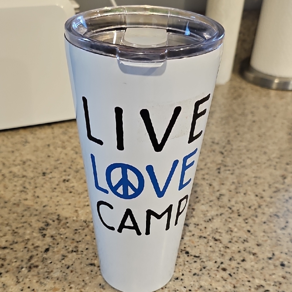 Live Love Camp Tumbler